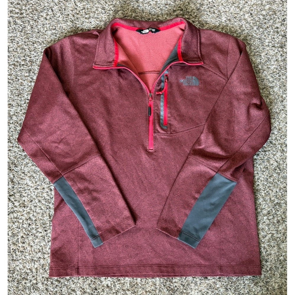 The North Face Canyonlands Outdoor Hiking Jacket Size Large Men's Burgundy T164